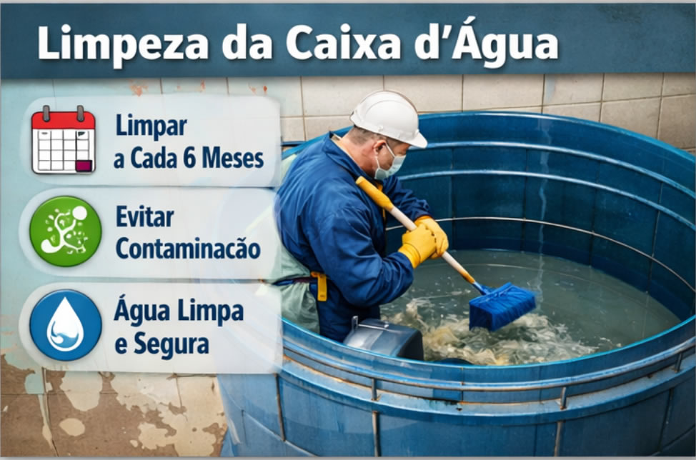 limpeza de caixa dagua